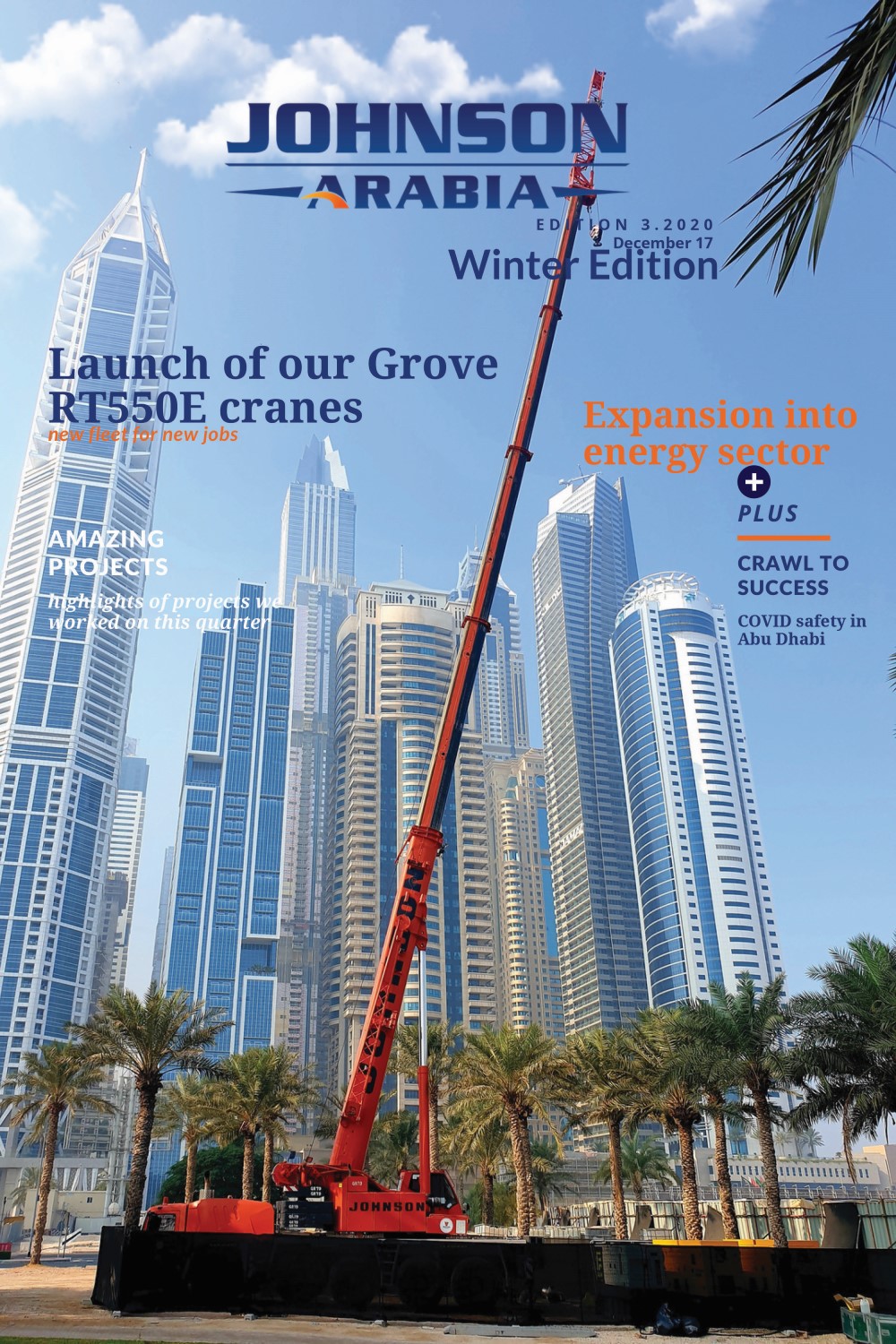 Launch of our Grove RT550E Cranes - Johnson Arabia