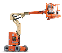 Brand:    JLG                  Type:      Artic. Boom Model:   E300AJP  Height:  11 meters Year:      2012             Power:  Electric