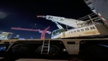 Crane Erection. Location - Dubai