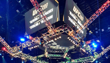 UFC Arena. Location - Abu Dhabi. Maintenance of Stage and Stadium