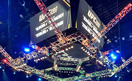 UFC Arena. Location - Abu Dhabi. Maintenance of Stage and Stadium