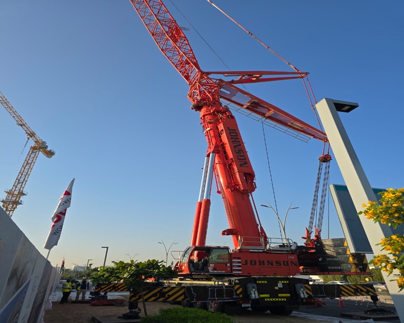 400 Ton Crane Tower Erection